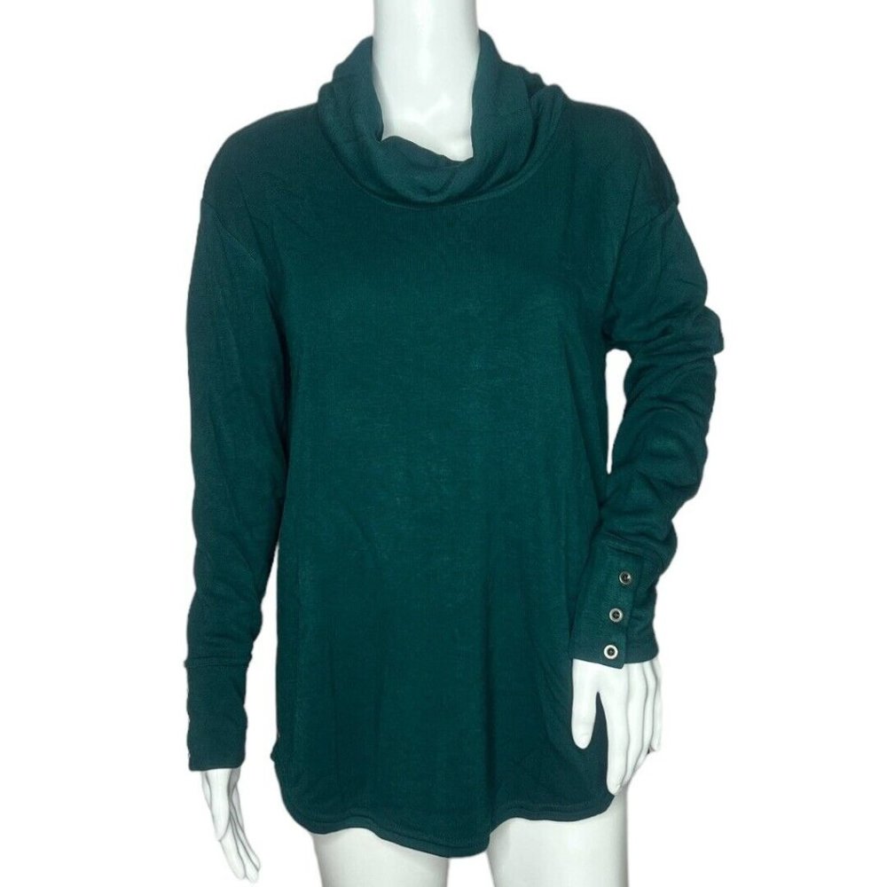Jane & Delancey Sweater Women's Medium Cowl Neck Tunic‎ Casual Preppy Workwear